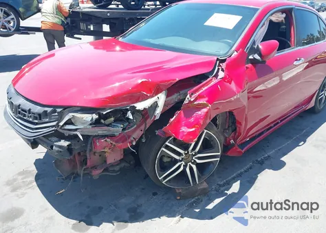 2016 Honda Accord Sport from USA, damaged, VIN 1HGCR2F57GA134382